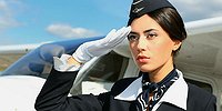 И вот проходит стюардесса - как принцесса...
