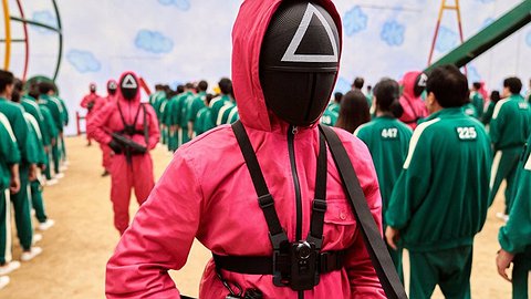 КОРЕЯ ИГРАЕТ В КАЛЬМАРА